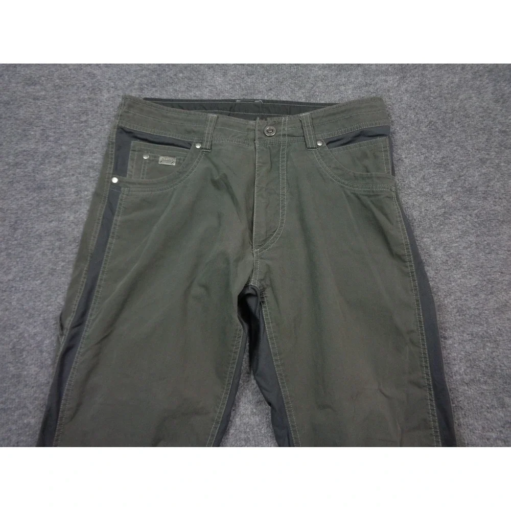 Kuhl Radikl Pants Men's Size 32x32 Grey Stretch Outdoor Hiking Lightweight Pants